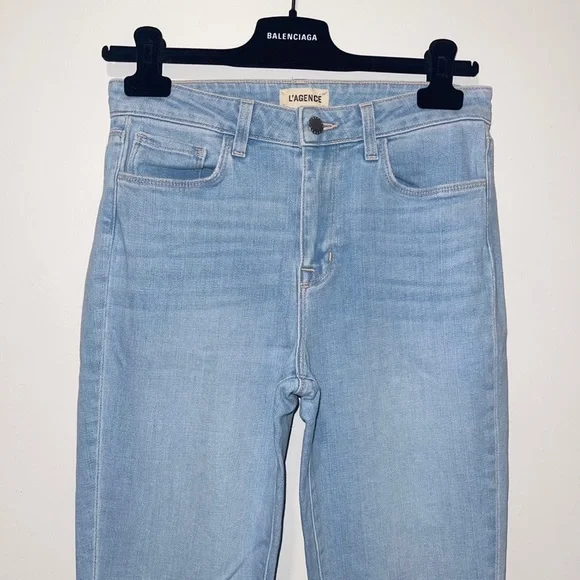Lagence Bell High Waist Flare Jeans
